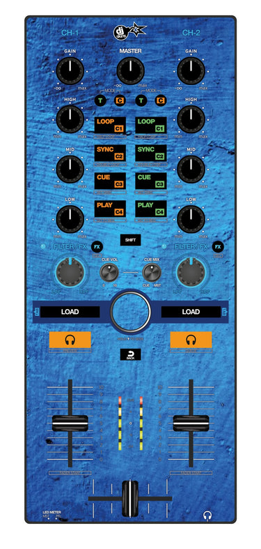 Reloop Mixtour Skin Ocean